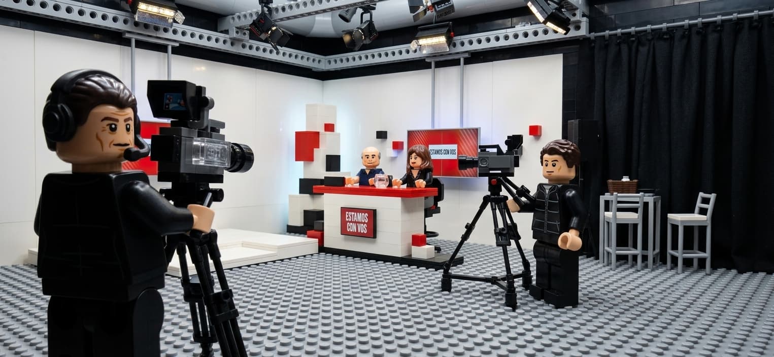 Turn photos into a LEGO scene
