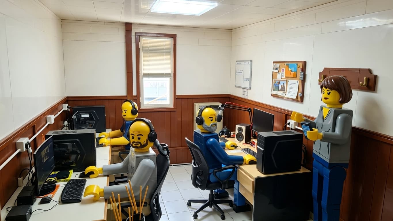 Turn photos into a LEGO scene