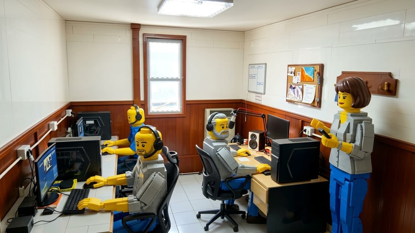Turn photos into a LEGO scene