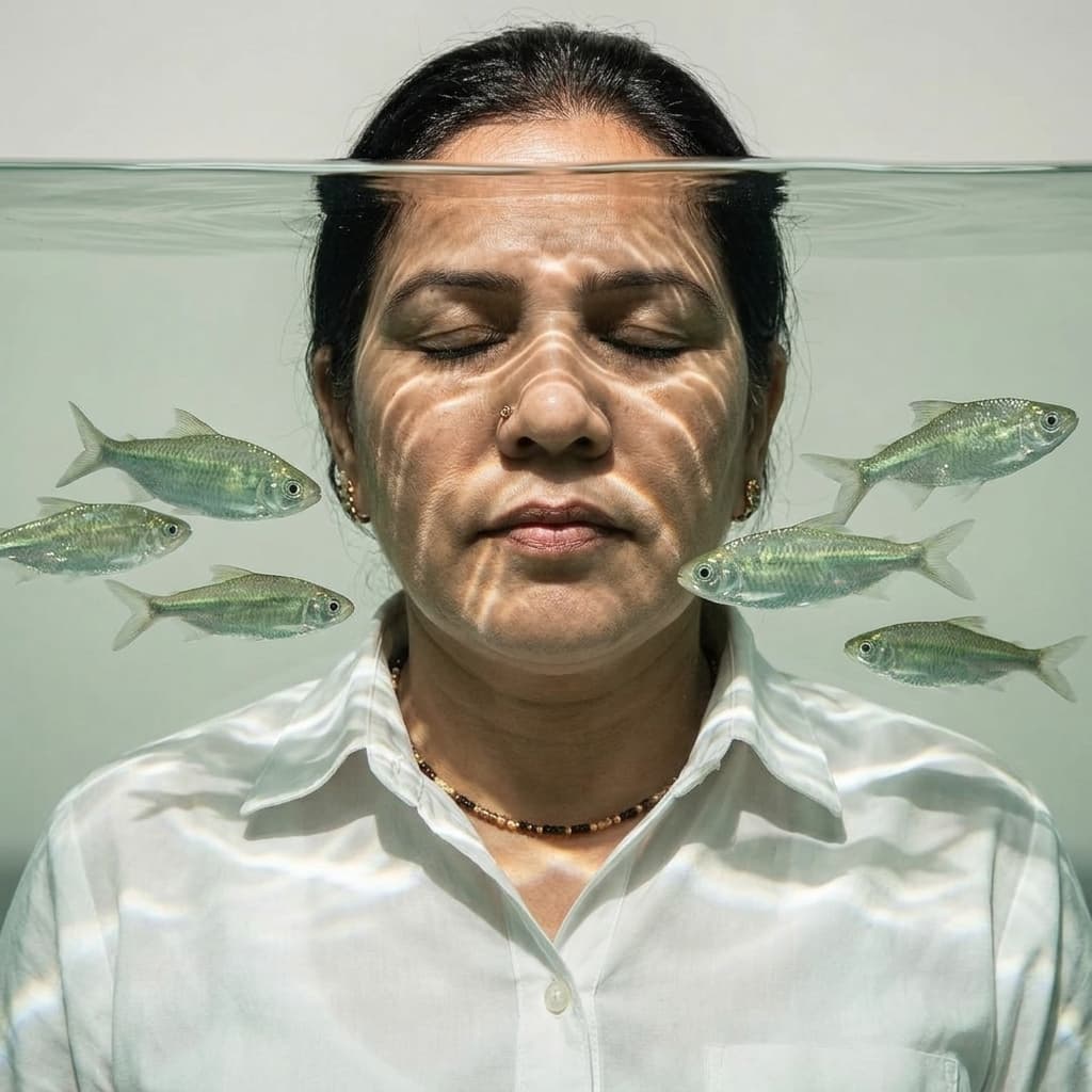 Underwater Fish Portrait