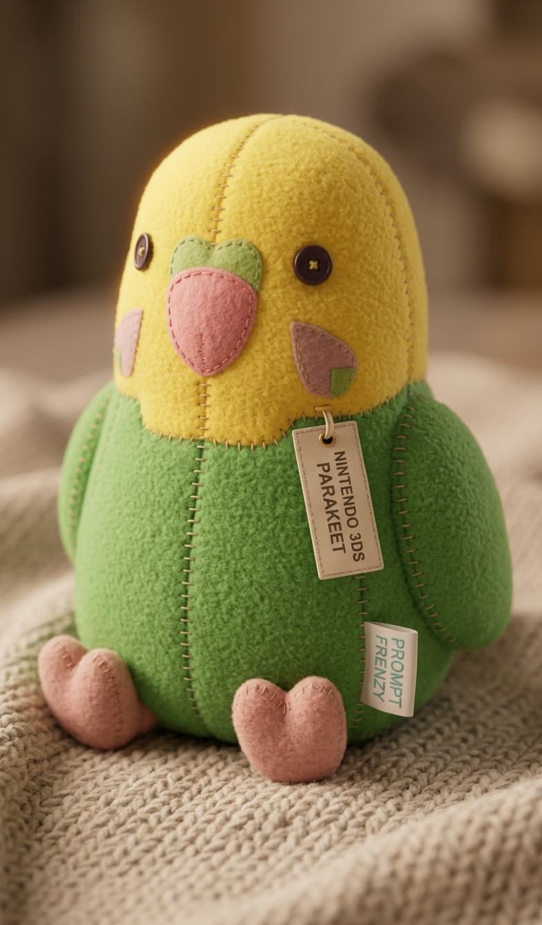 Plushie Soft Toy Prompt