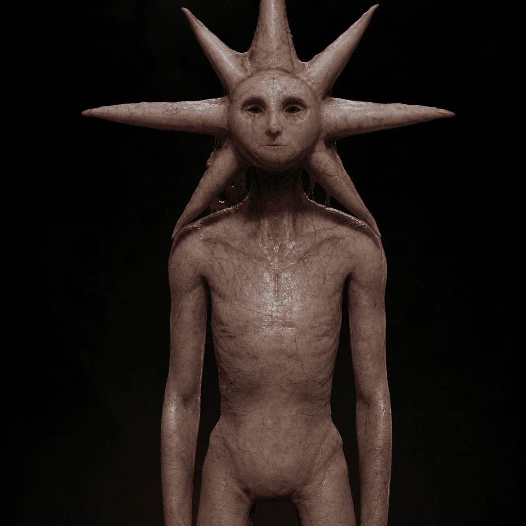 Realistic Flesh Creature