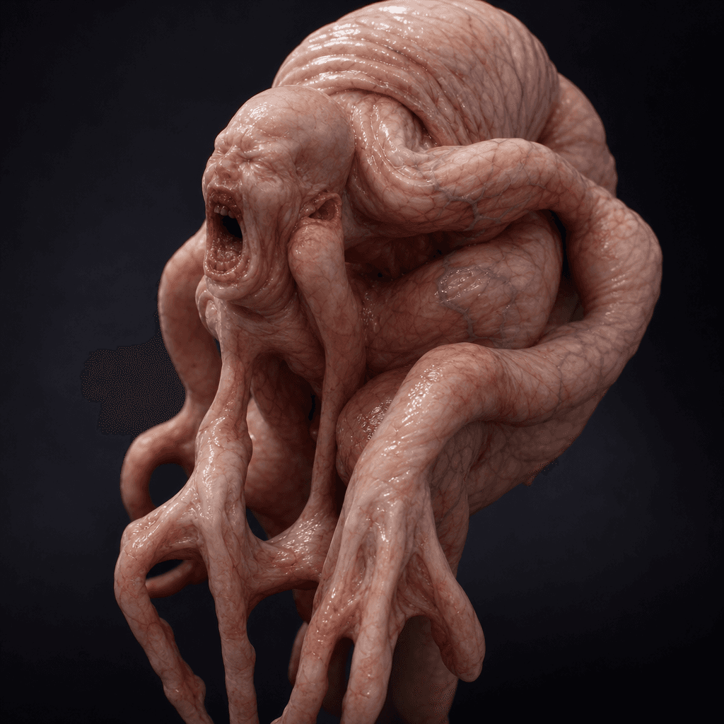 Realistic Flesh Creature