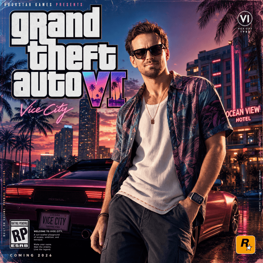 GTA 6 Poster Generator