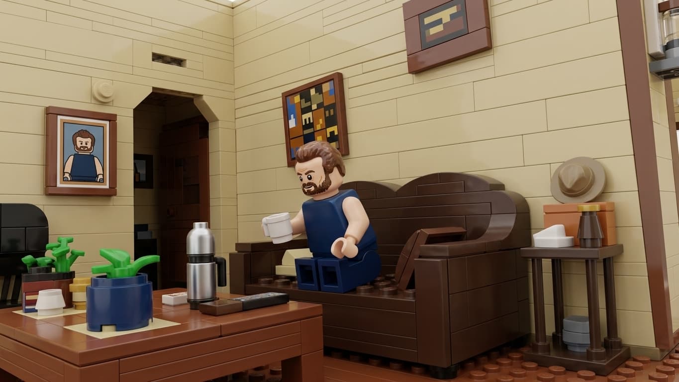 Turn photos into a LEGO scene