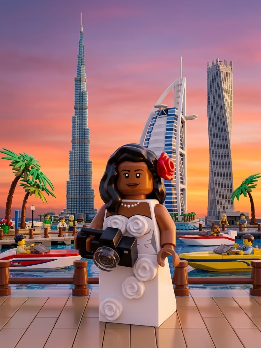 Turn photos into a LEGO scene (Remix)