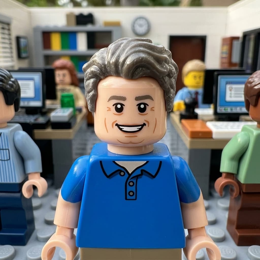 Turn photos into a LEGO scene