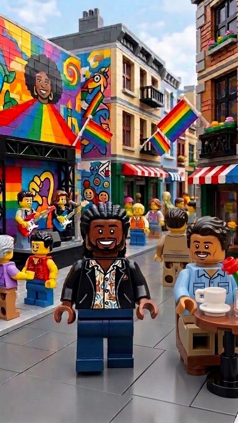 Turn photos into a LEGO scene (Remix)