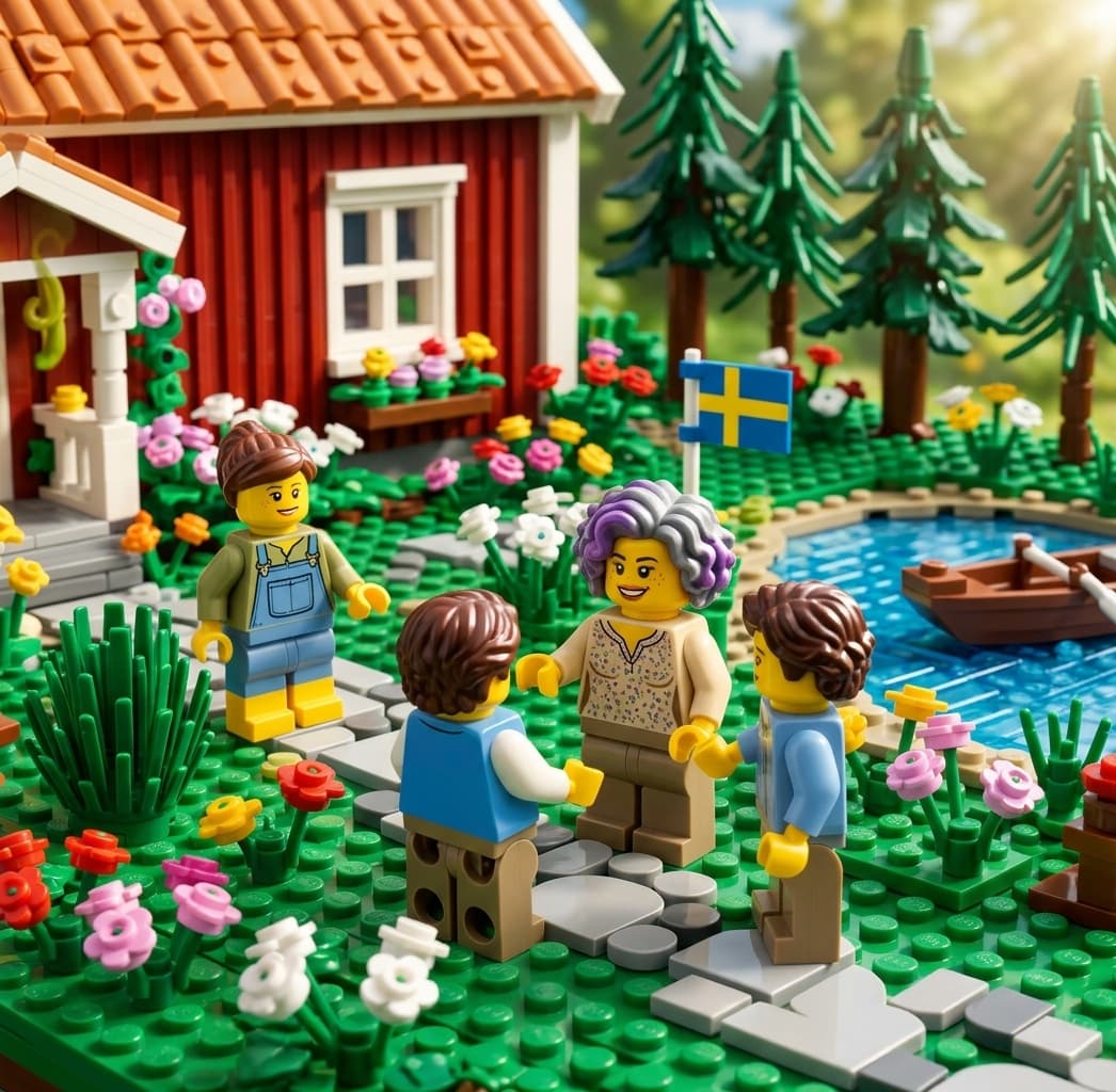 Turn photos into a LEGO scene (Remix)
