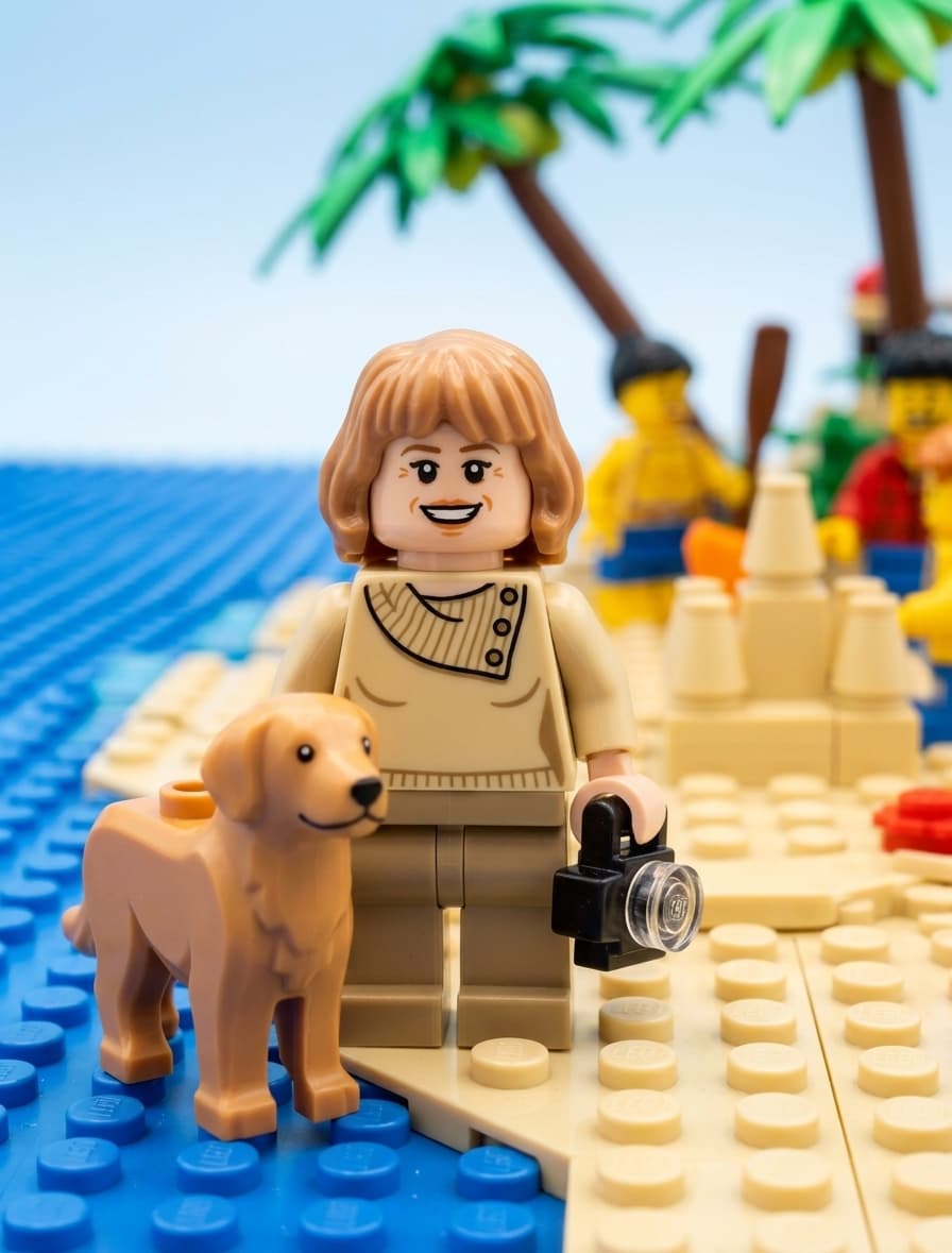 Turn photos into a LEGO scene (Remix)