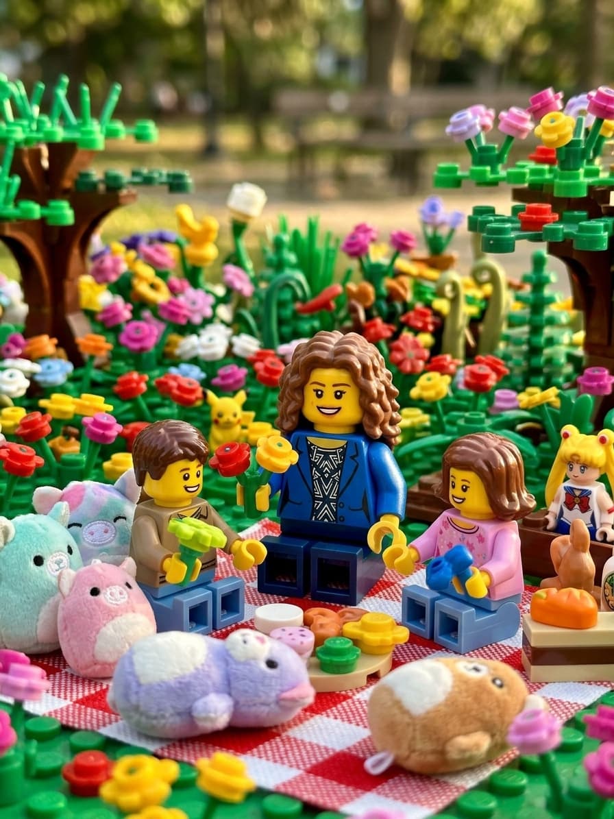 Turn photos into a LEGO scene (Remix)