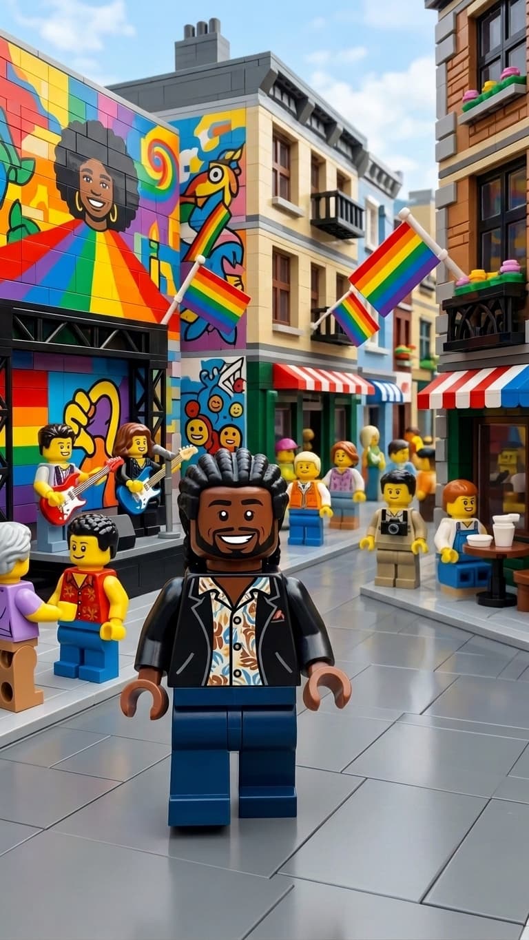 Turn photos into a LEGO scene (Remix)