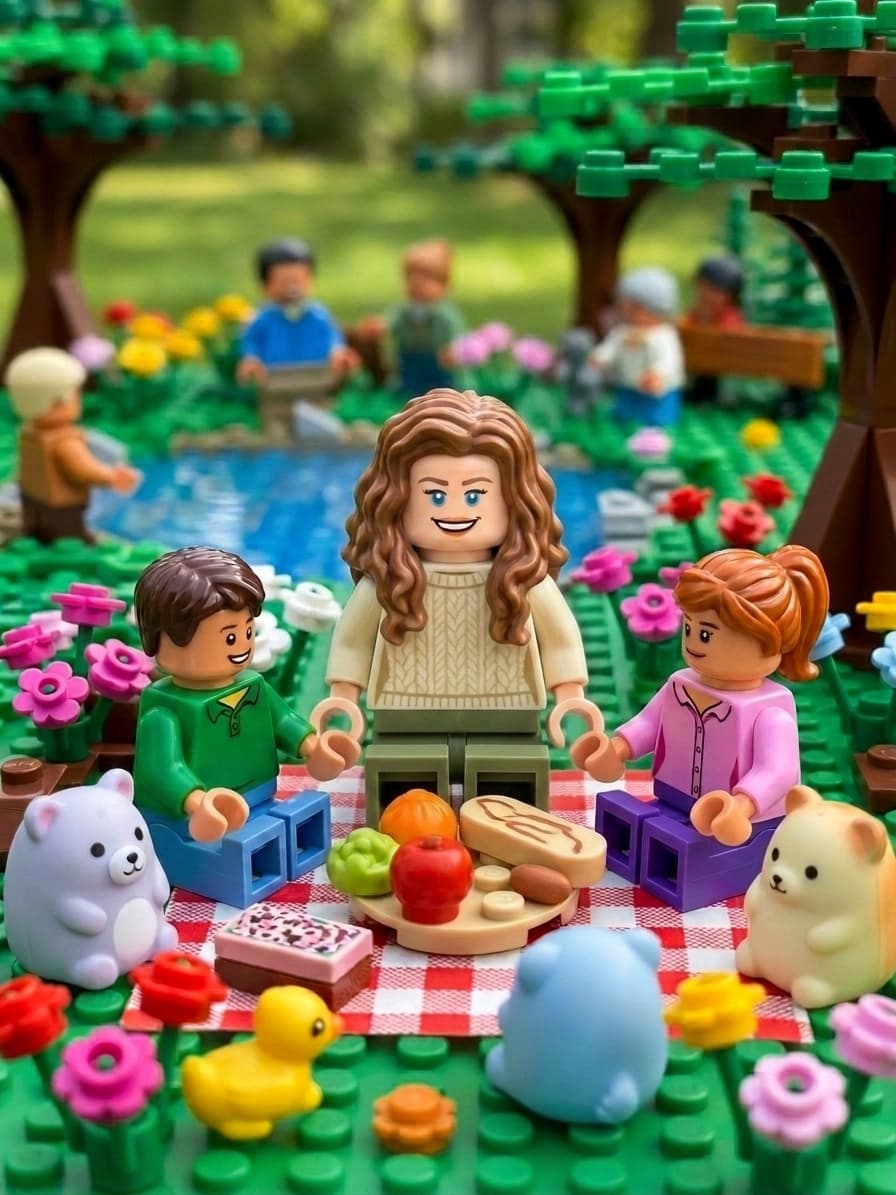 Turn photos into a LEGO scene (Remix)
