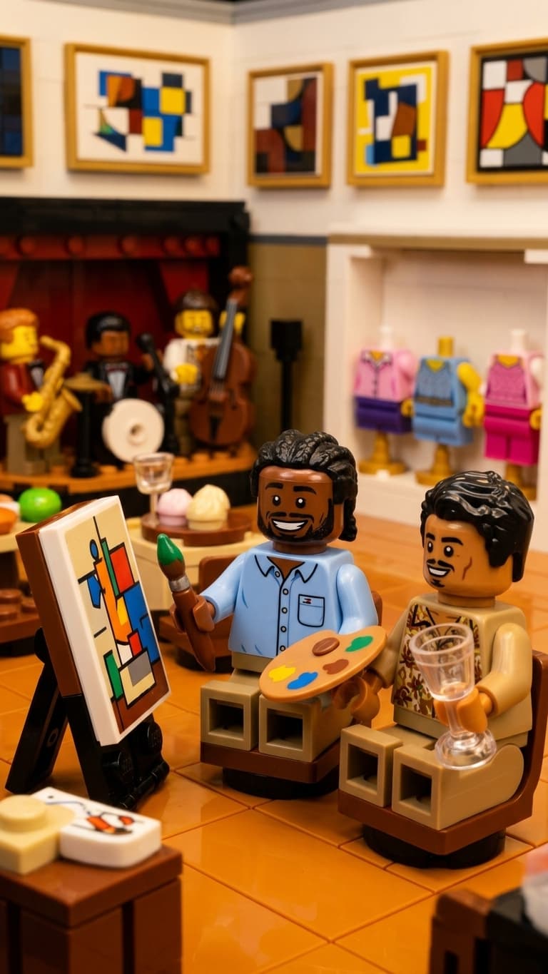 Turn photos into a LEGO scene (Remix)