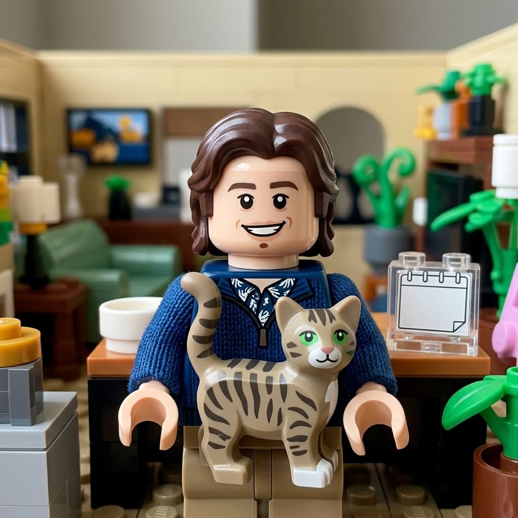 Turn photos into a LEGO scene (Remix)