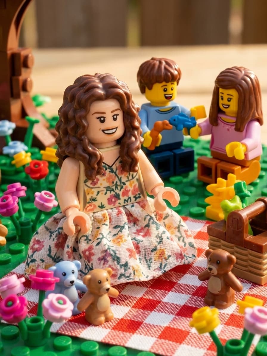 Turn photos into a LEGO scene (Remix)