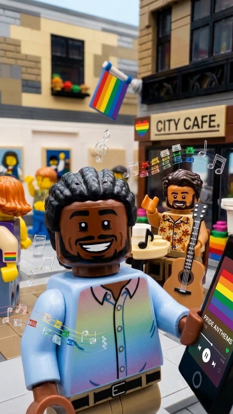 Turn photos into a LEGO scene (Remix)
