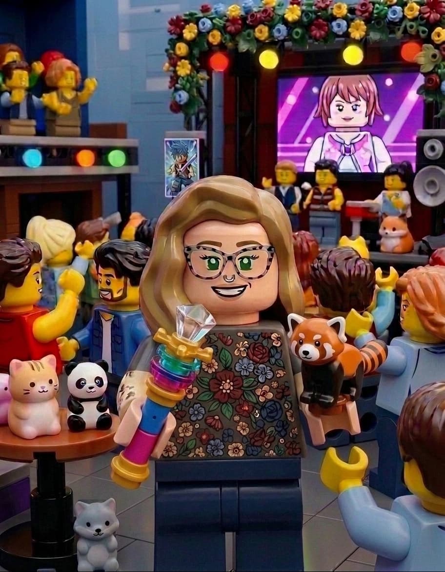 Turn photos into a LEGO scene (Remix)