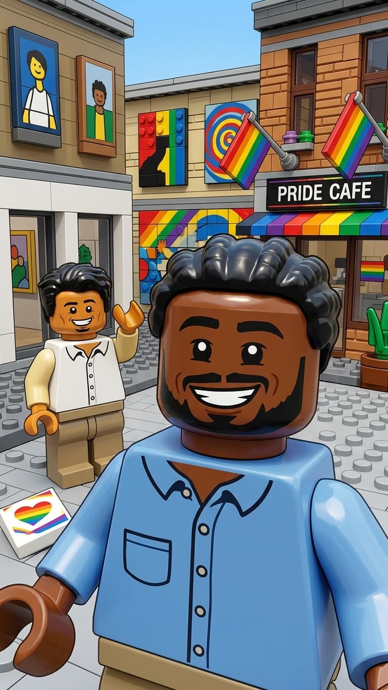 Turn photos into a LEGO scene (Remix)