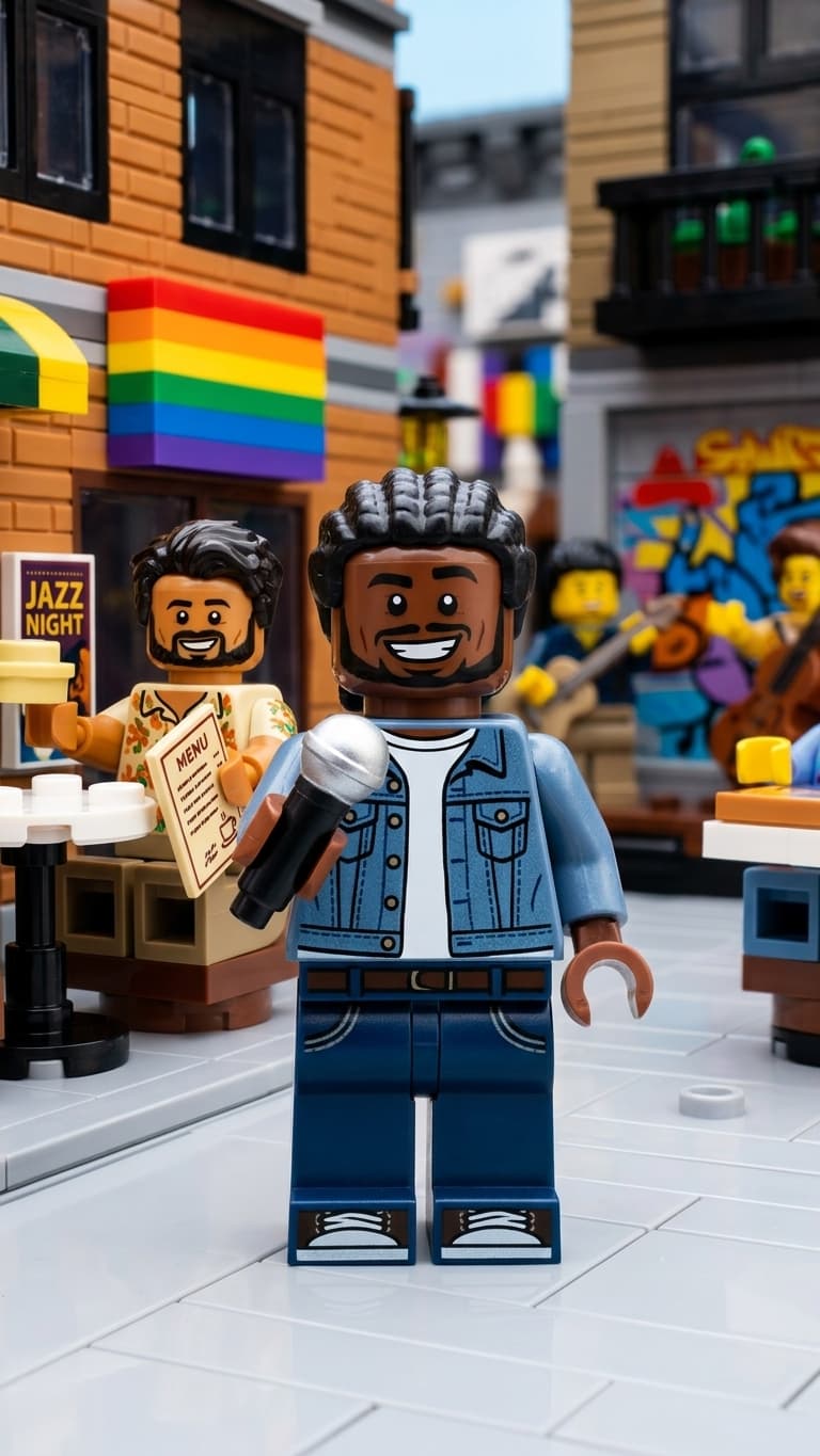 Turn photos into a LEGO scene (Remix)