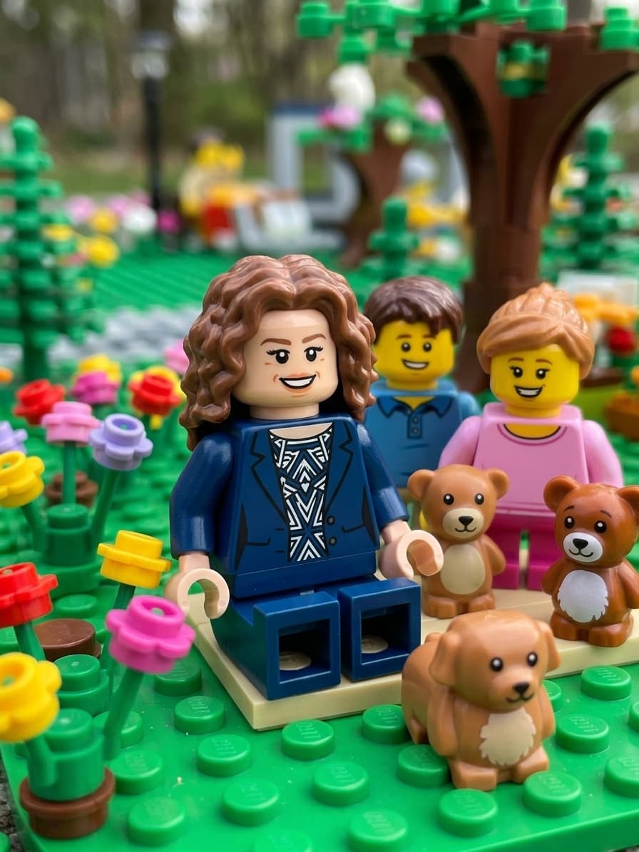 Turn photos into a LEGO scene (Remix)