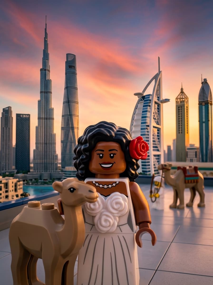 Turn photos into a LEGO scene (Remix)