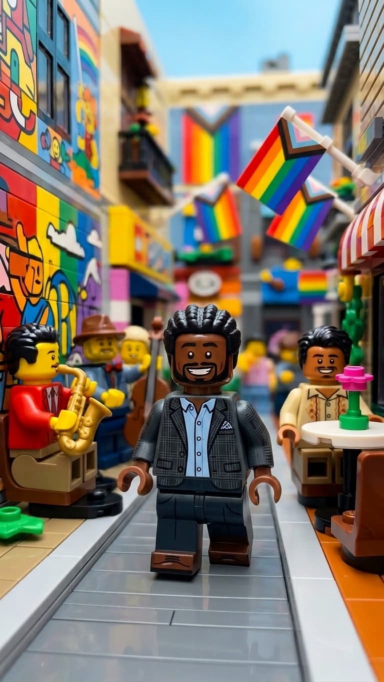 Turn photos into a LEGO scene (Remix)