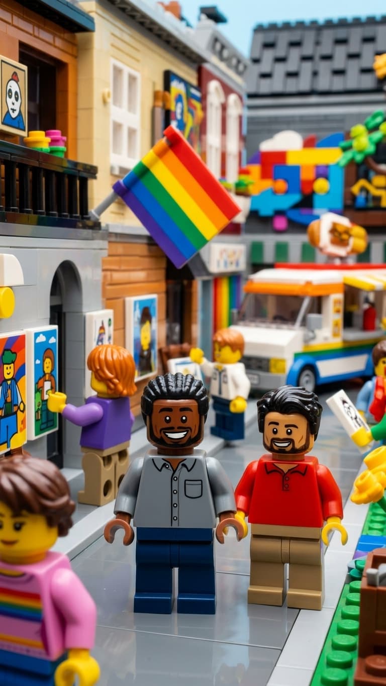 Turn photos into a LEGO scene (Remix)