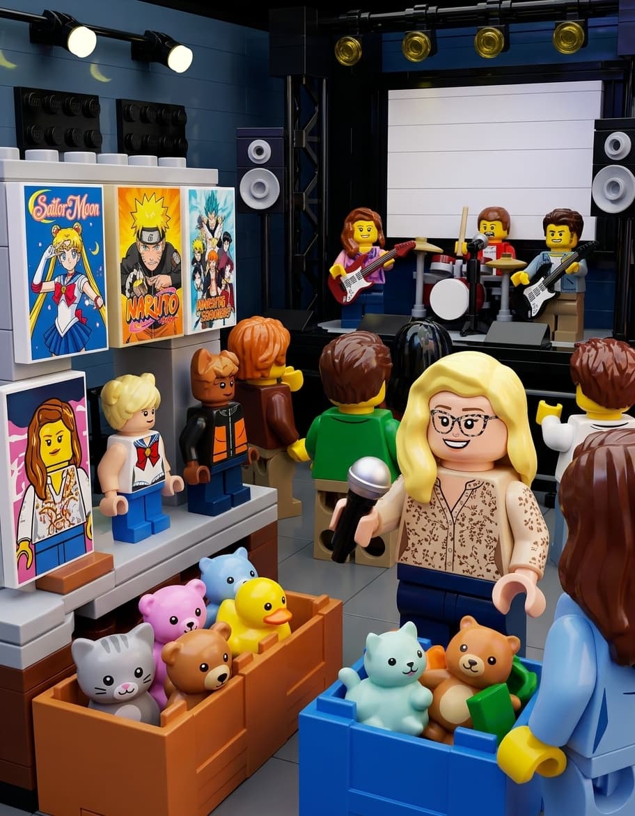 Turn photos into a LEGO scene (Remix)