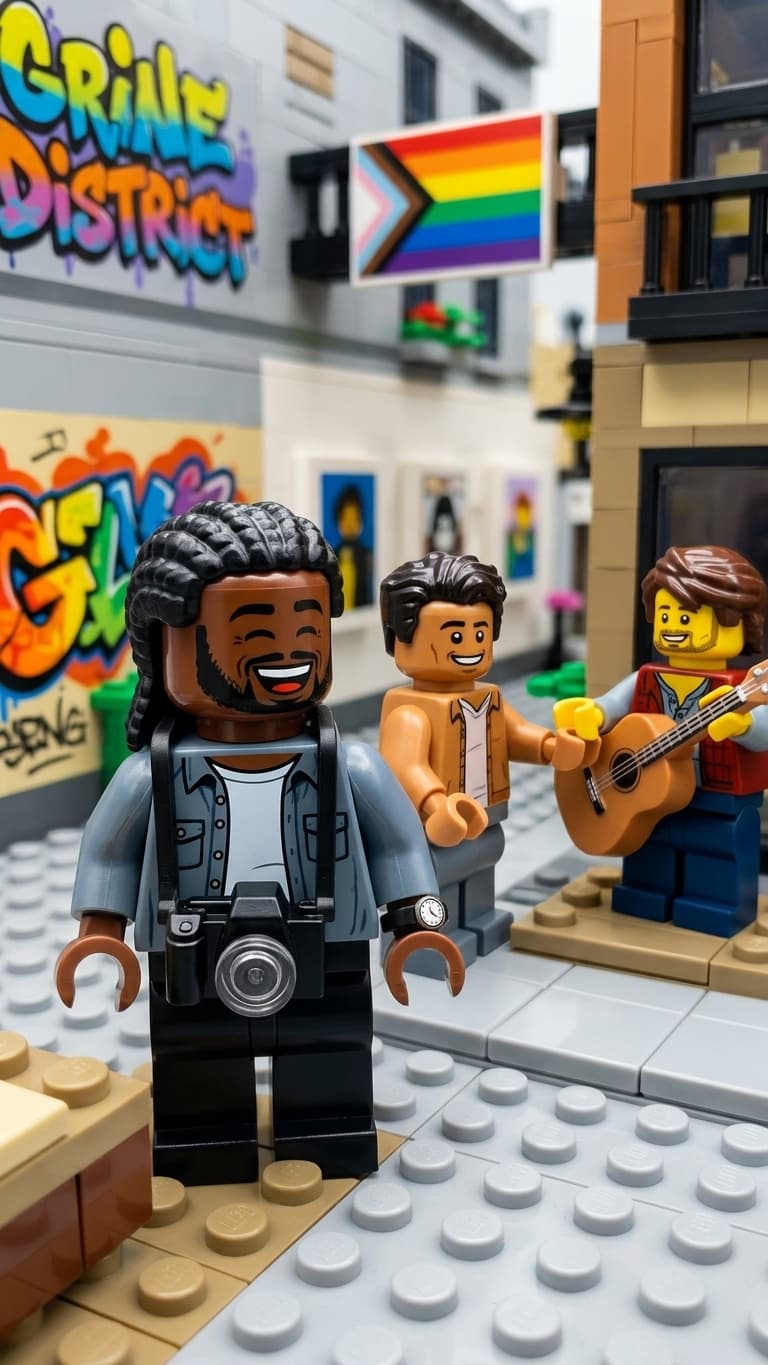 Turn photos into a LEGO scene (Remix)