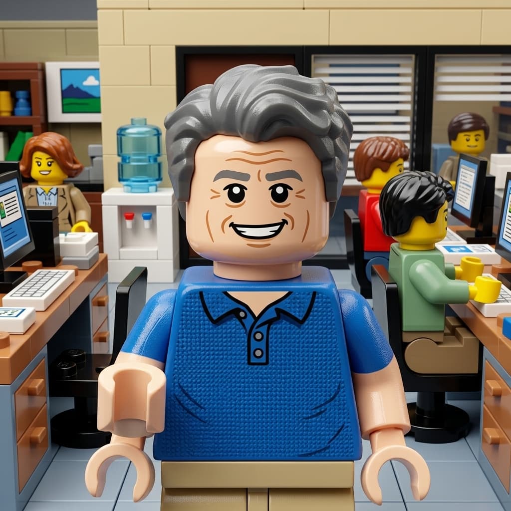 Turn photos into a LEGO scene