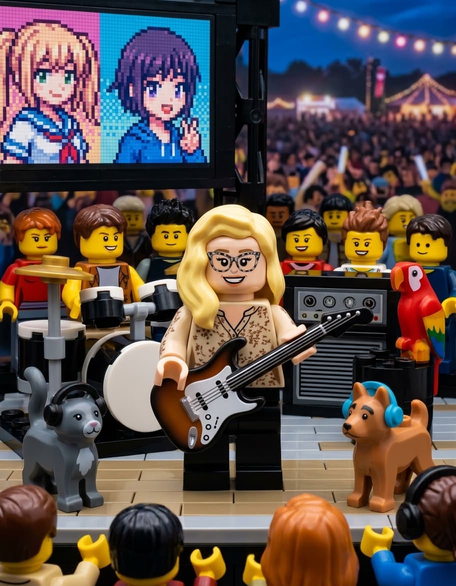 Turn photos into a LEGO scene (Remix)