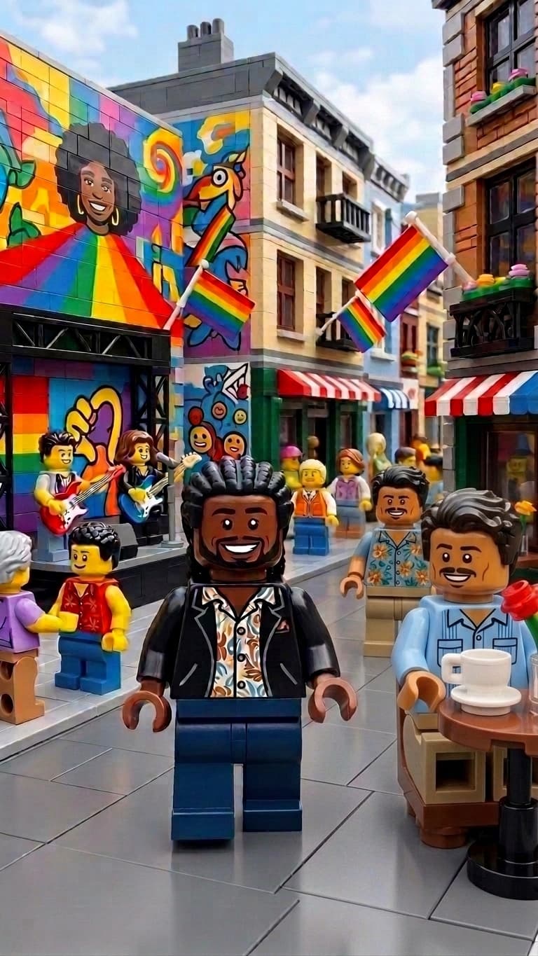 Turn photos into a LEGO scene (Remix)