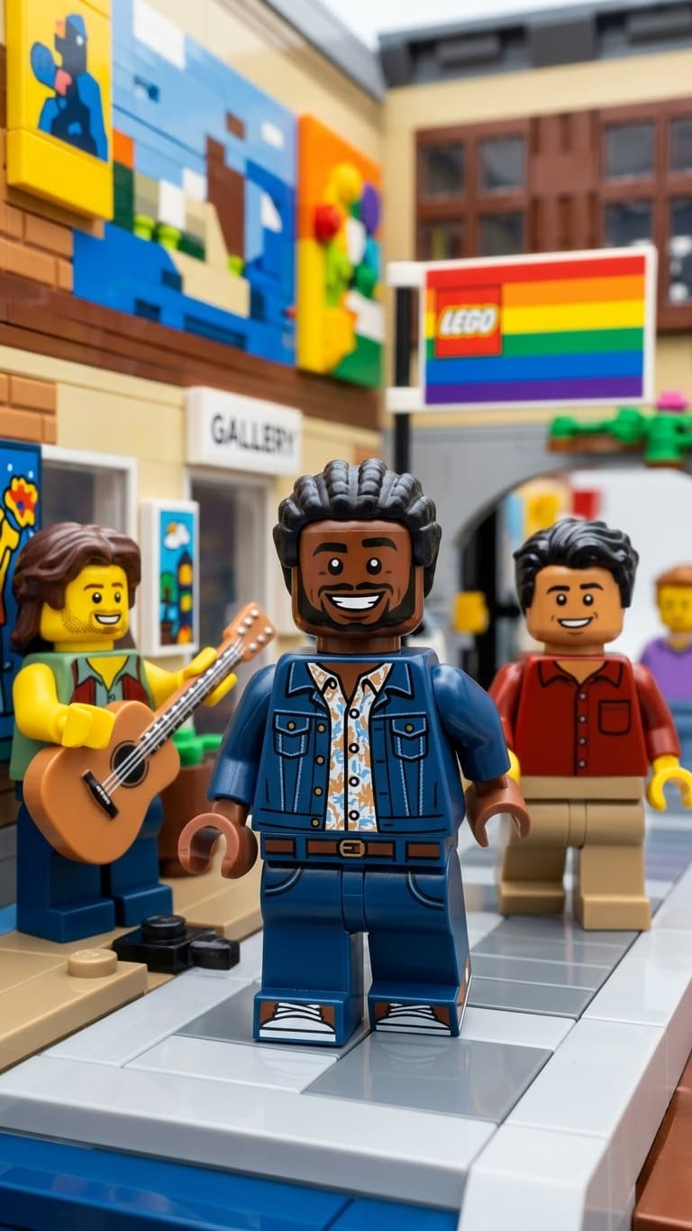 Turn photos into a LEGO scene (Remix)