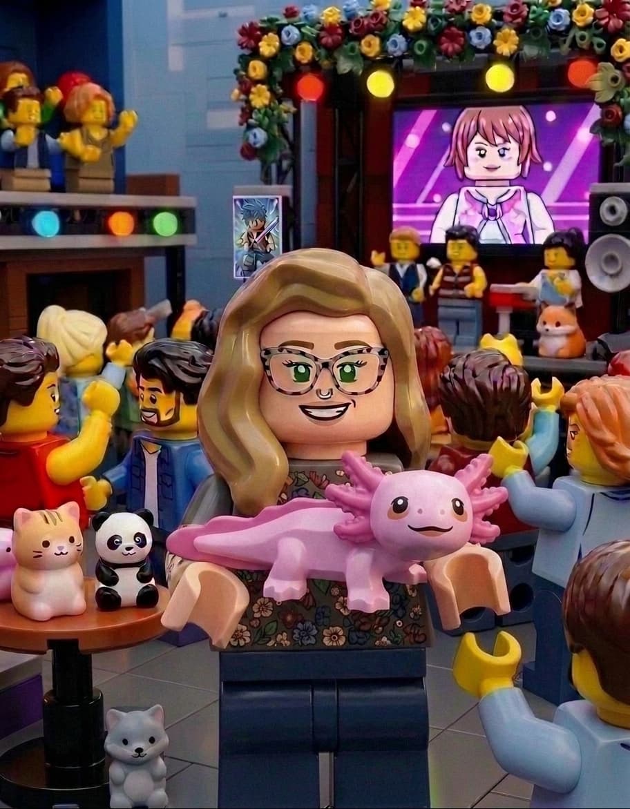 Turn photos into a LEGO scene (Remix)