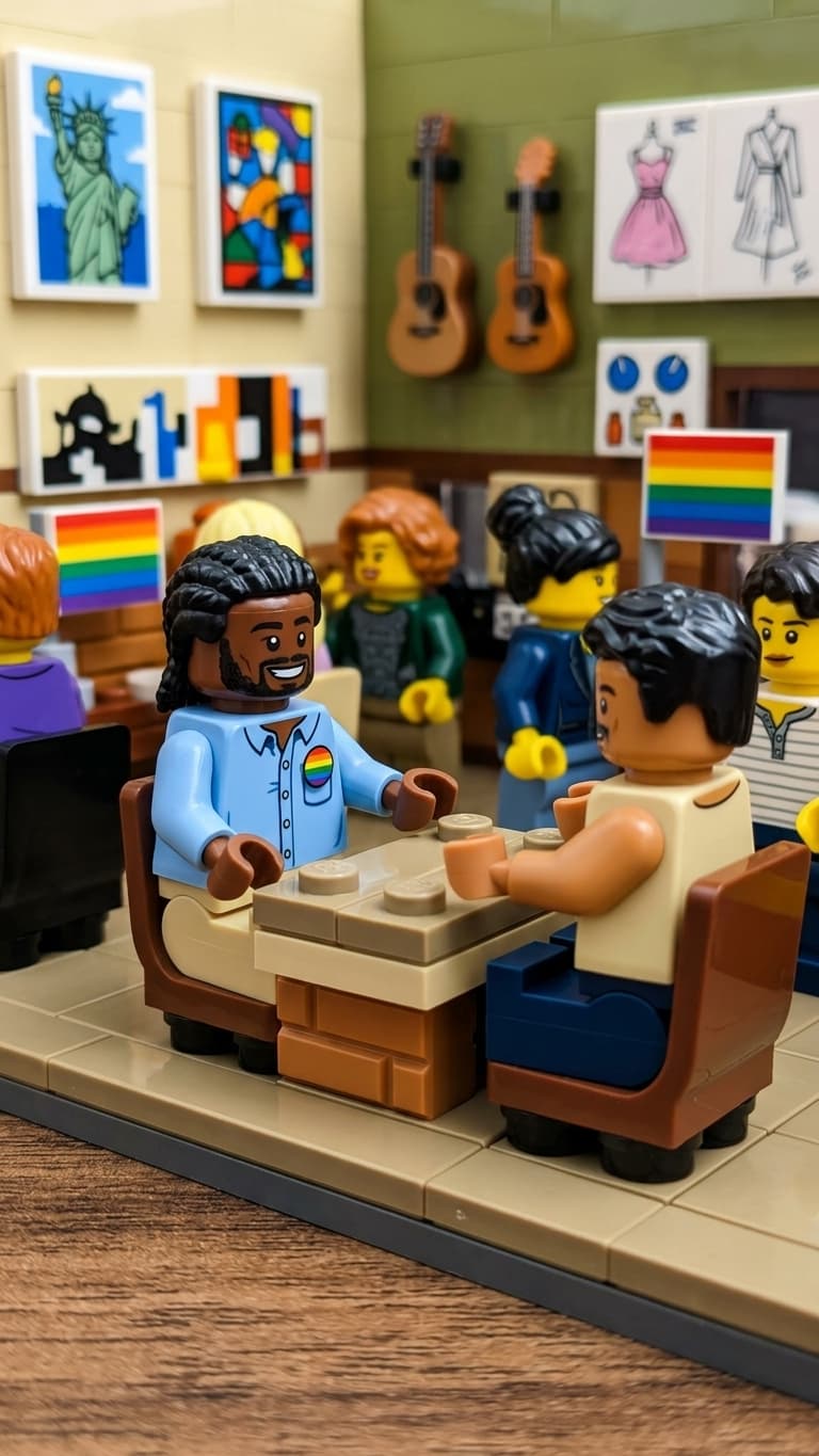 Turn photos into a LEGO scene (Remix)