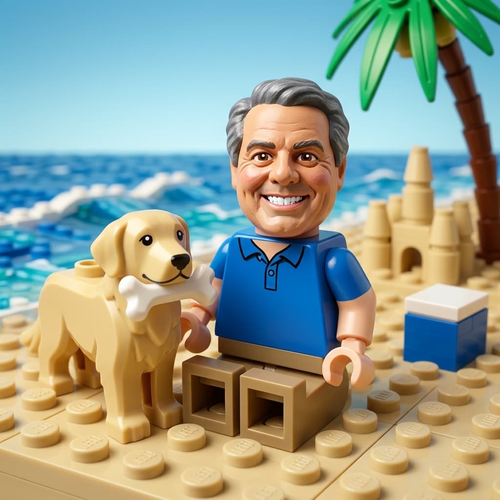 Turn photos into a LEGO scene (Remix)