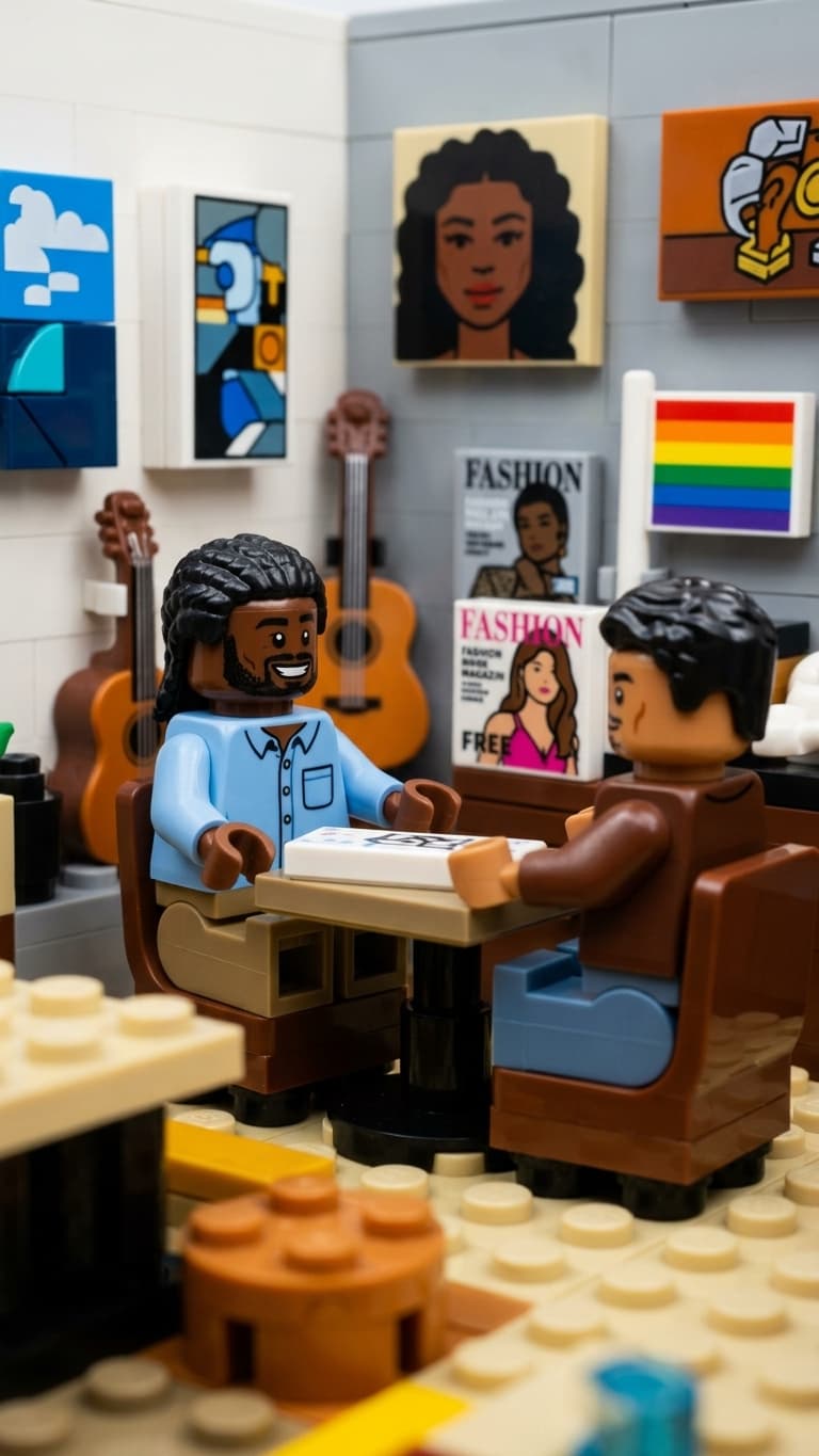 Turn photos into a LEGO scene (Remix)
