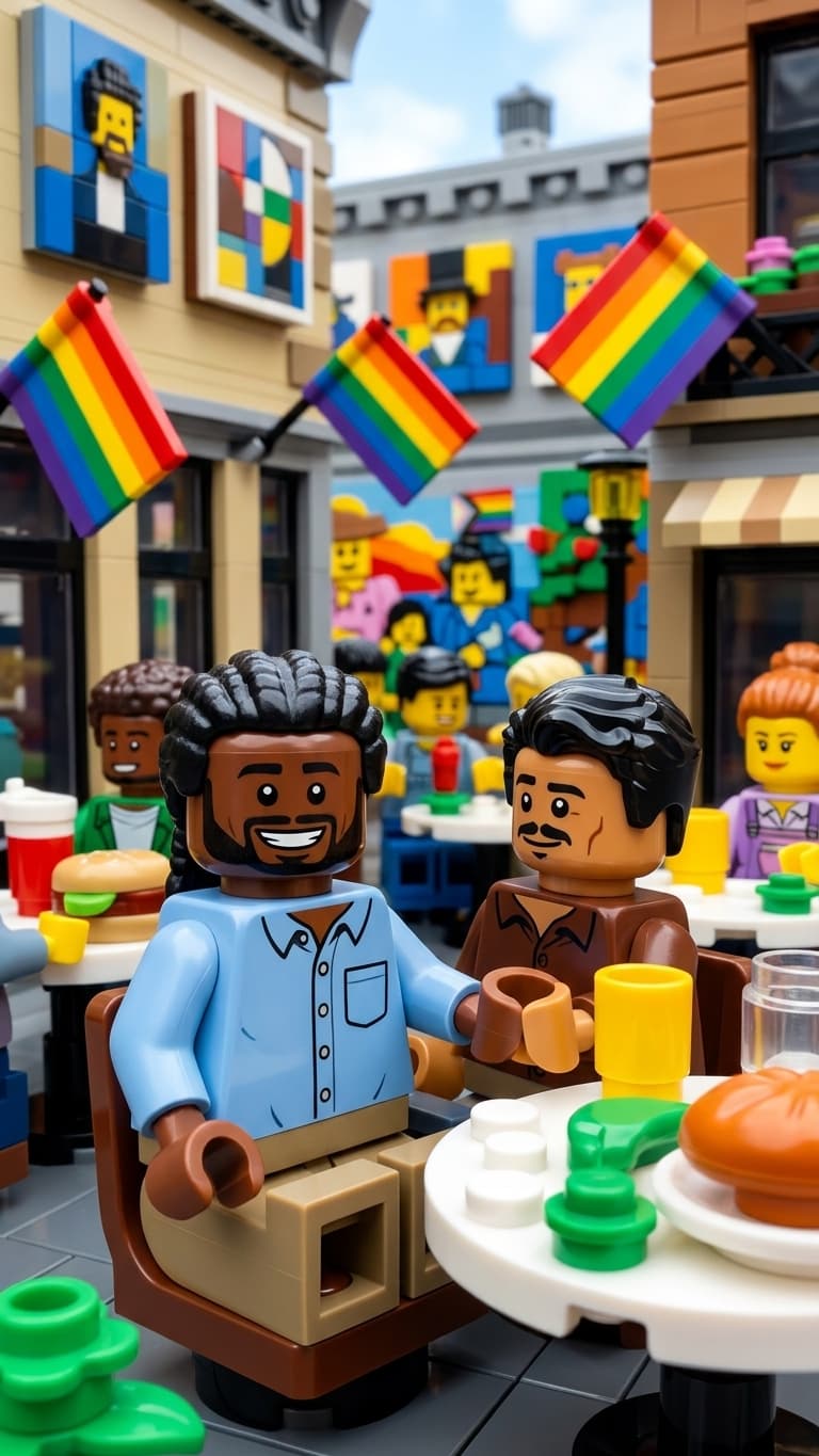 Turn photos into a LEGO scene (Remix)