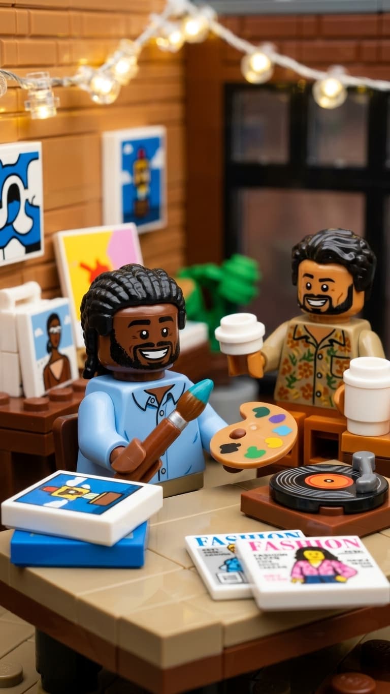Turn photos into a LEGO scene (Remix)