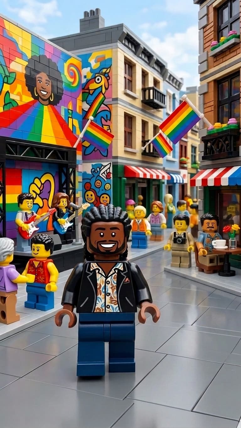 Turn photos into a LEGO scene (Remix)