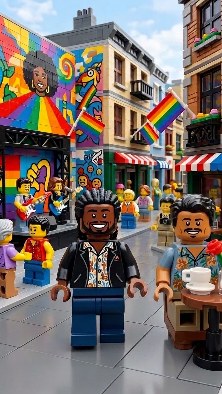 Turn photos into a LEGO scene (Remix)