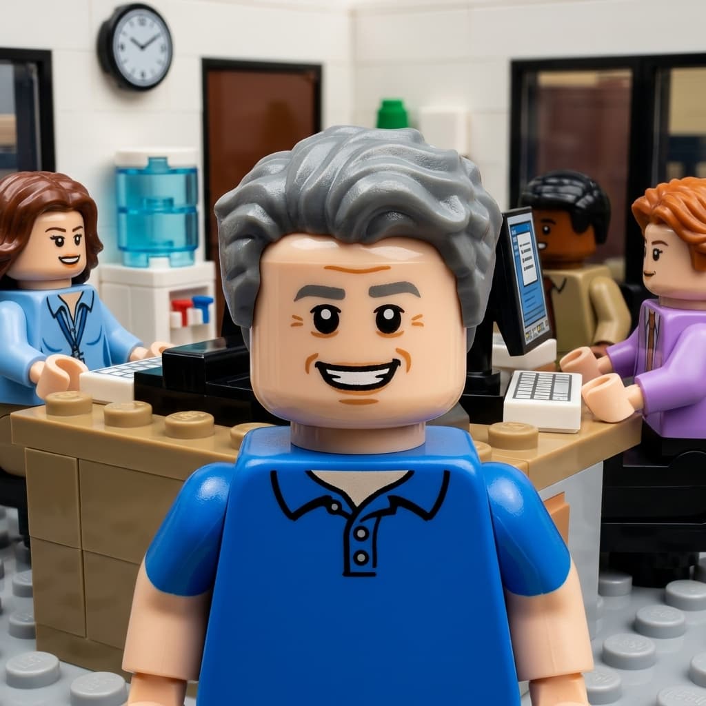 Turn photos into a LEGO scene