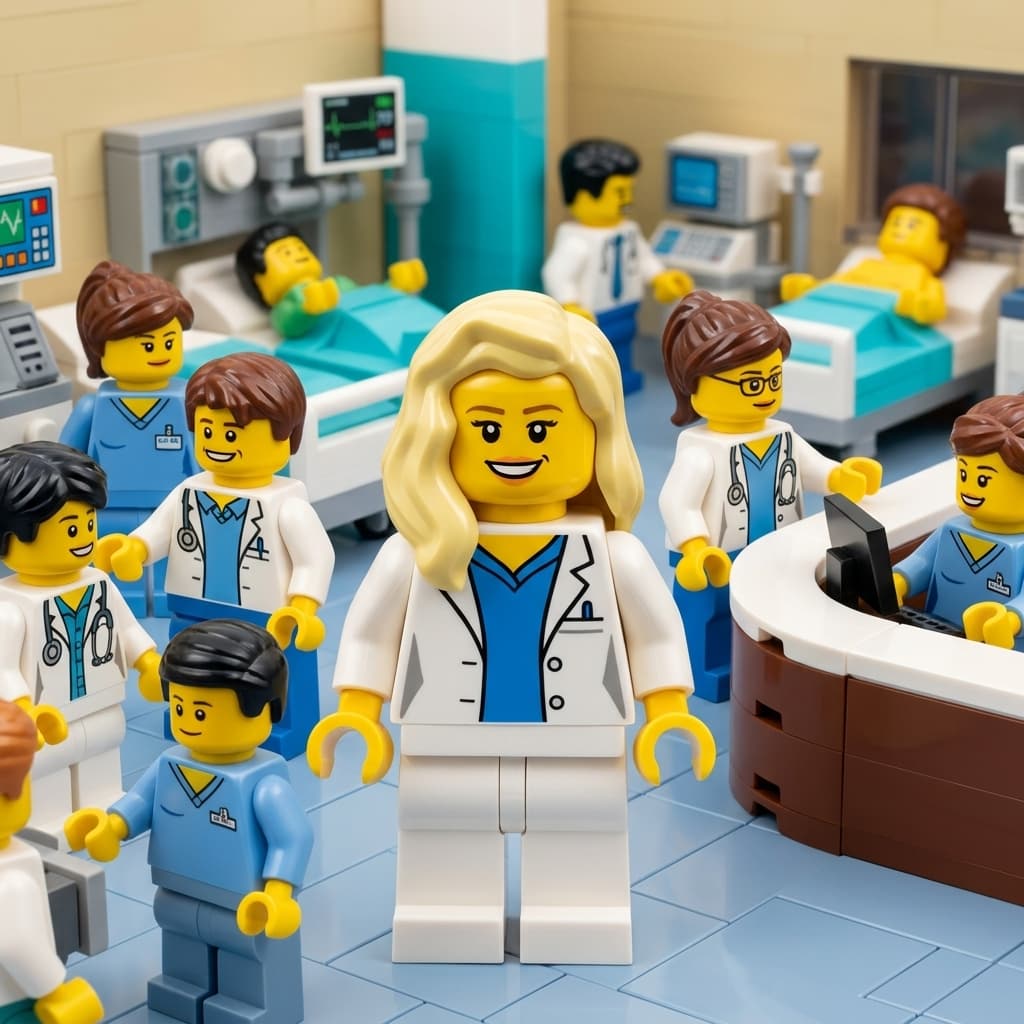 Turn photos into a LEGO scene