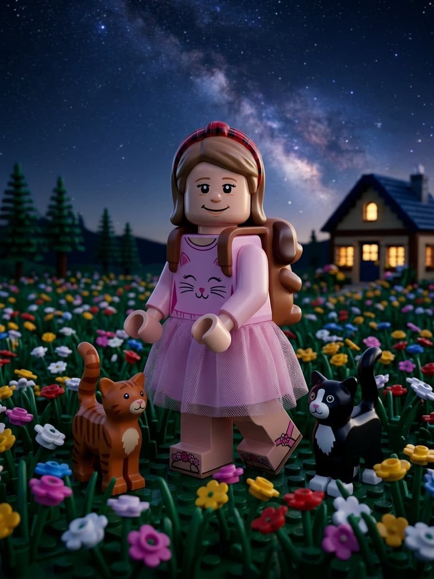 Turn photos into a LEGO scene (Remix)