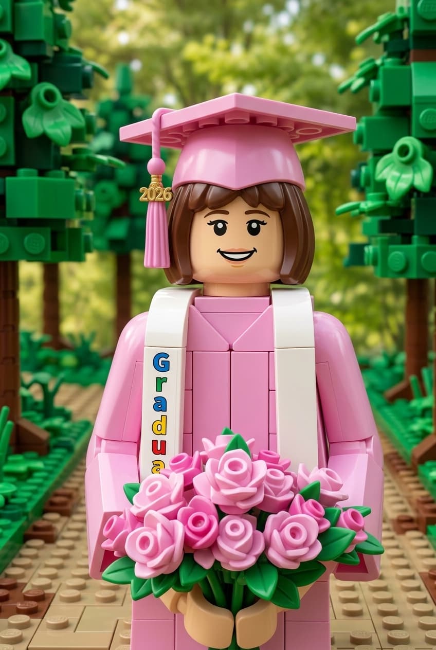 Turn photos into a LEGO scene