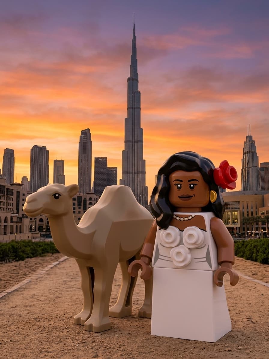 Turn photos into a LEGO scene (Remix)