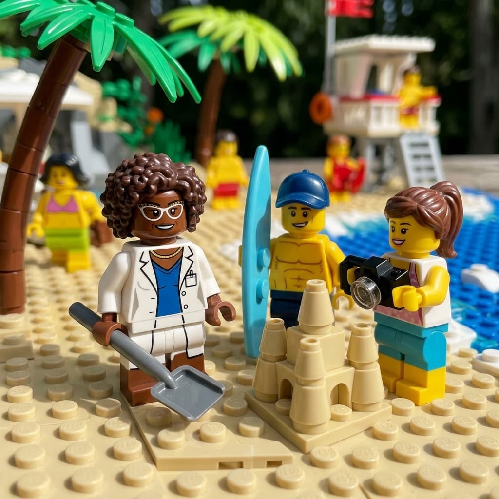 Turn photos into a LEGO scene (Remix)