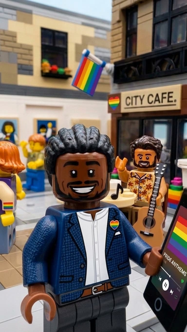 Turn photos into a LEGO scene (Remix)