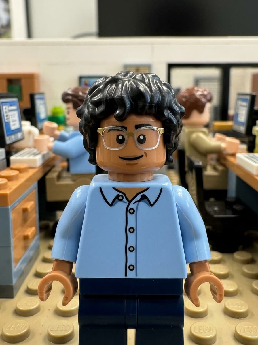 Turn photos into a LEGO scene